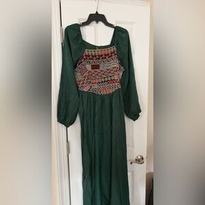 Long loose dress size large
